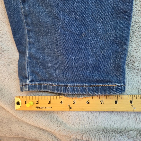 Levi's 505 Regular Fit Jeans Mens 40x32 Blue Straight Leg Denim 00505-1541 - Picture 4 of 11